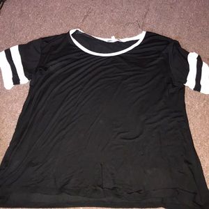 Short sleeve baseball t shirt